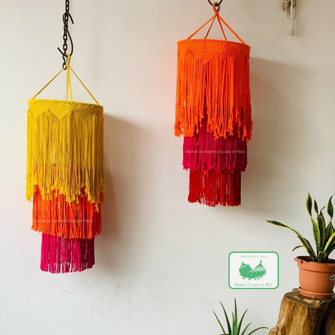 Macrame Lamp